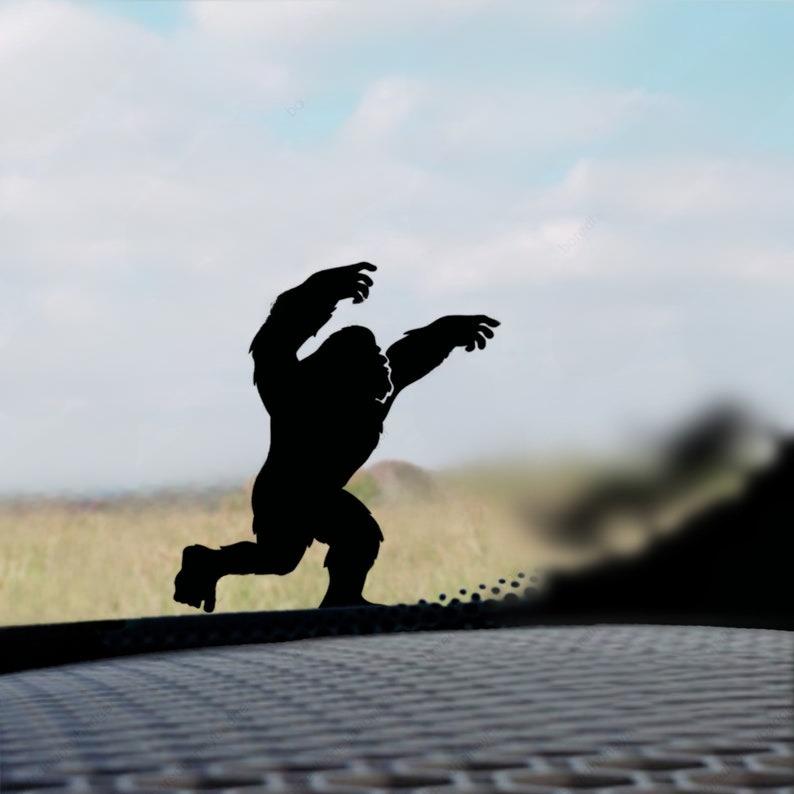 Bigfoot Sasquatch Easter Eggs Sticker