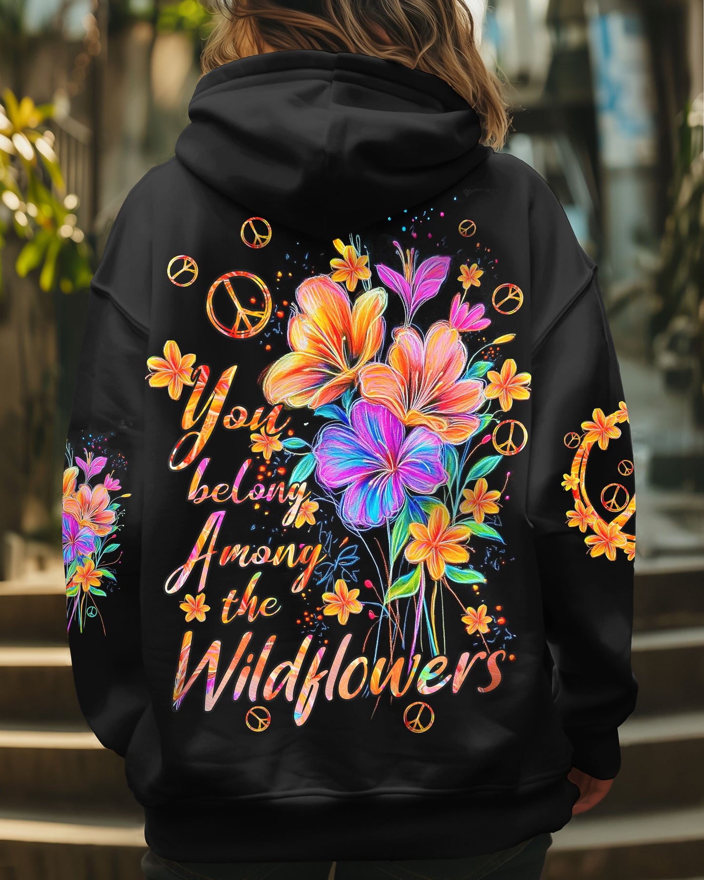YOU BELONG AMONG THE WILDFLOWERS ALL OVER PRINT