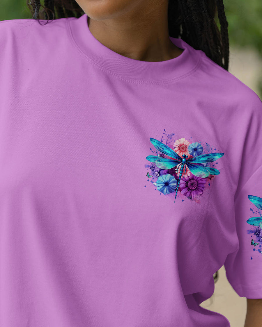 JUST BREATHE DRAGONFLY ALL OVER PRINT