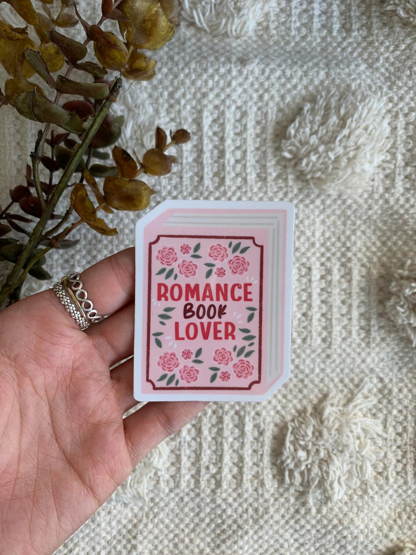 Romance Book Lover Quote Sticker Decal