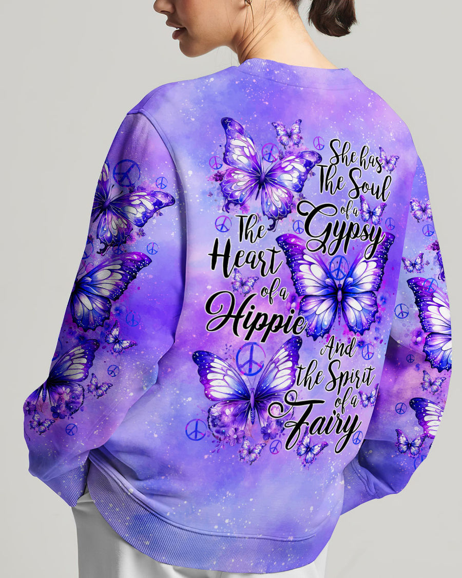 SPIRIT OF A FAIRY BUTTERFLIES ALL OVER PRINT