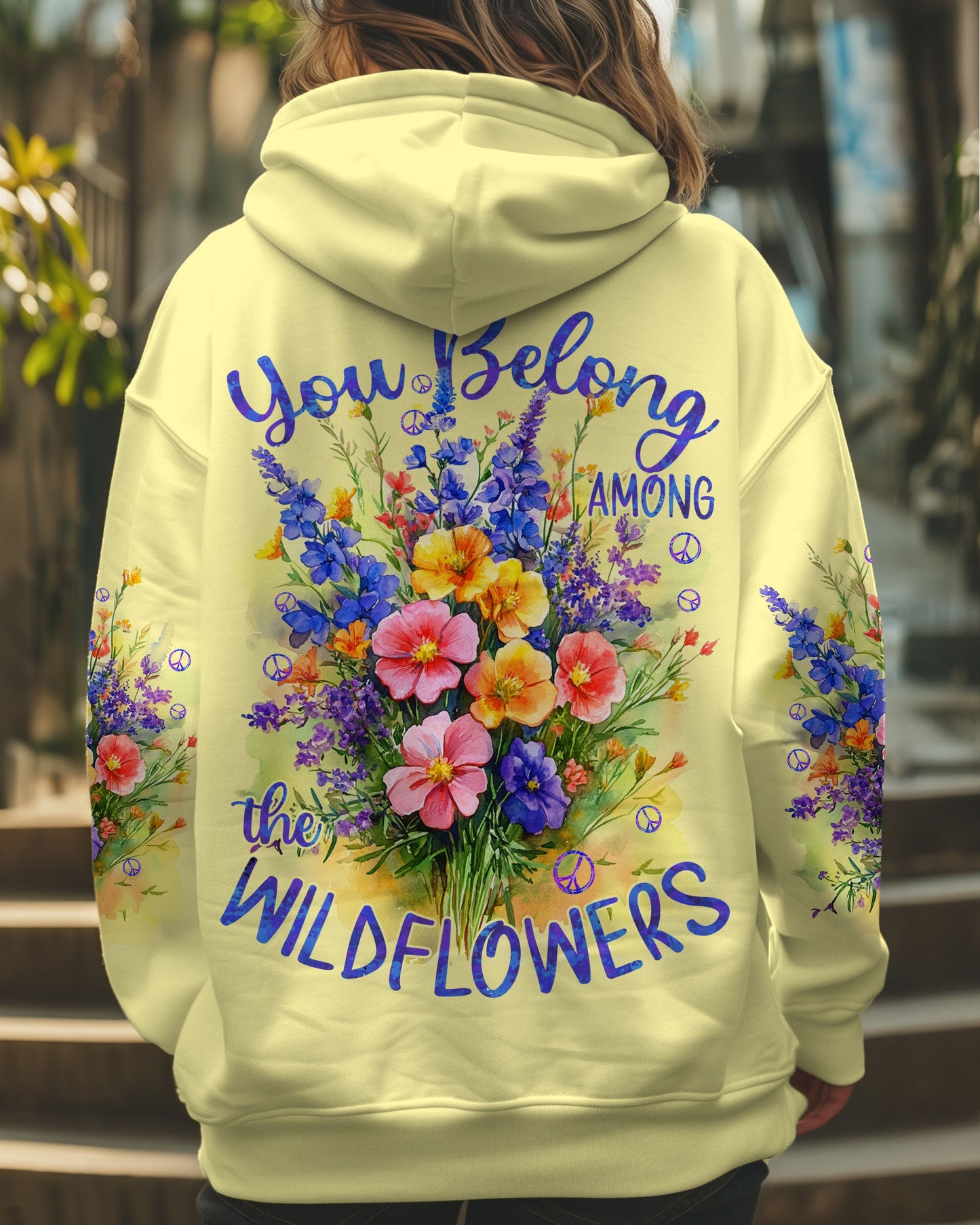 YOU BELONG AMONG THE WILDFLOWERS ALL OVER PRINT