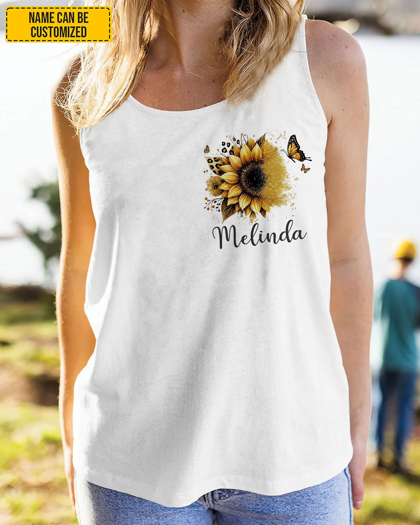 Sunflower Inspirational - Personalized Sunflower All Over Print Shirt