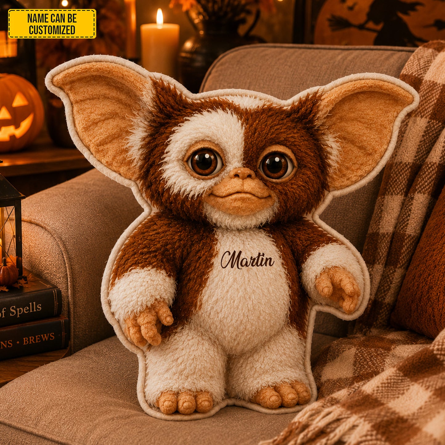 Personalized Gremlin Custom Shape Pillow