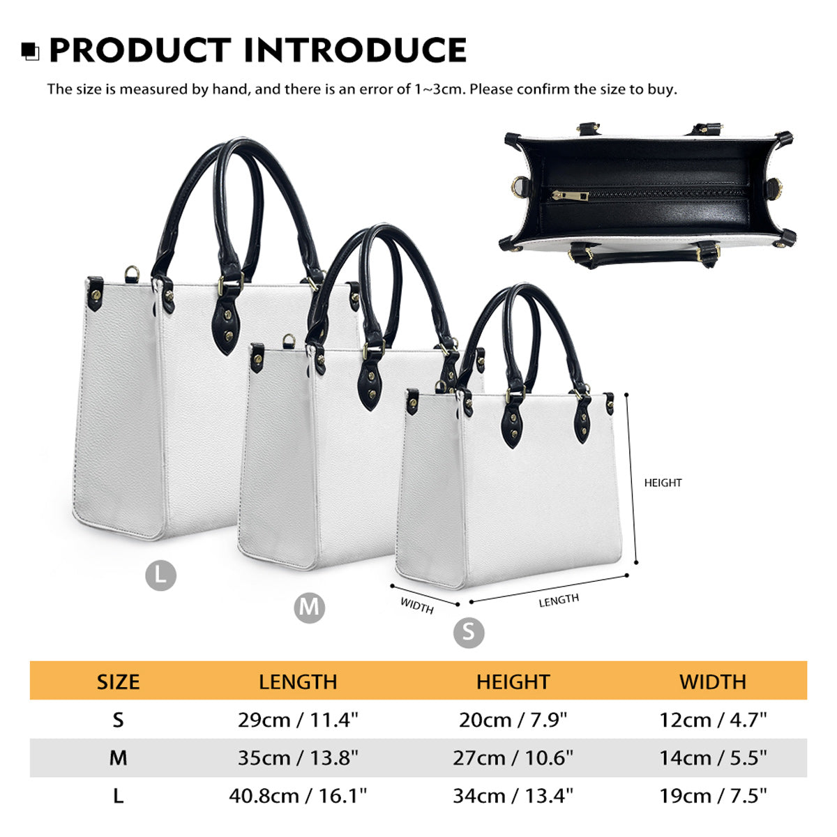 Beautiful Witch - Personalized Leather Handbag