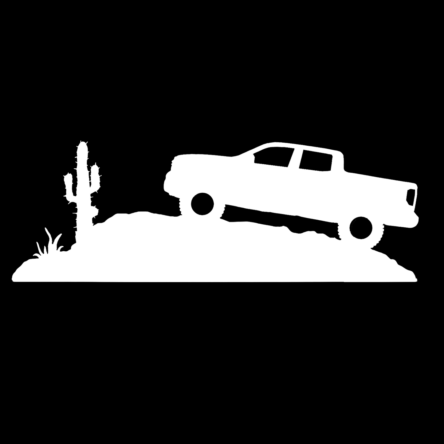 Desert Truck Sticker