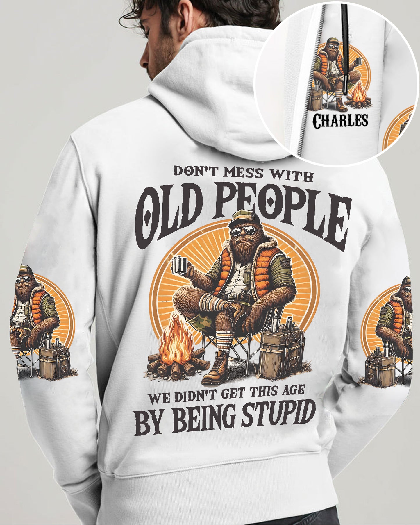 Classic Spirit – Personalized Funny Bigfoot All Over Print