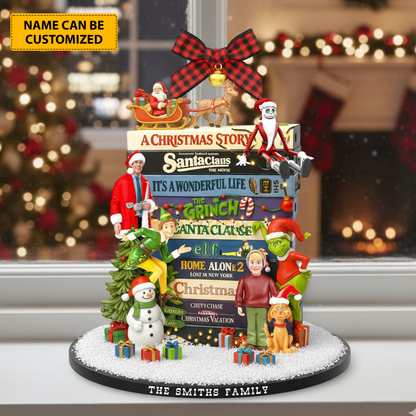 Christmas Classics – Personalized Holiday Acrylic Plaque