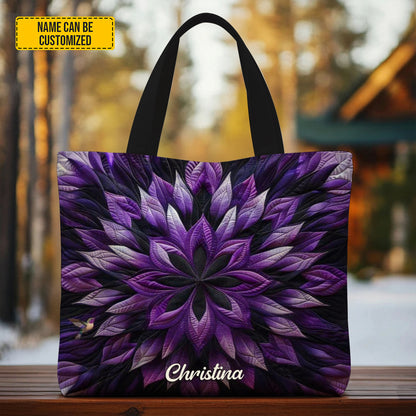 Flower Mystic - Personalized Flowers Tote Bag