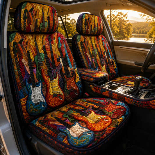 Guitar Legends – Colorful Rock Car Seat Covers