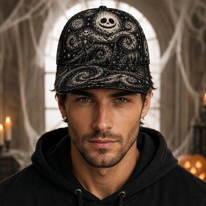 Nightmare Starry Night Hat - Gothic Halloween Classic Cap