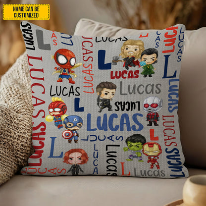 Dream Big, Little Hero – Personalized Kids Pillow