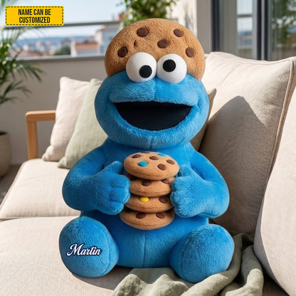 Personalized Funny Monster Custom Shaped Pillow