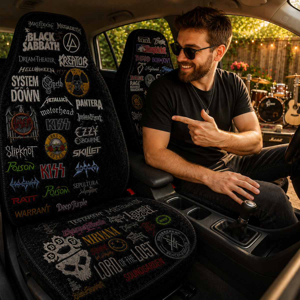 Rock Legends – Rock Lovers Car Seat Covers