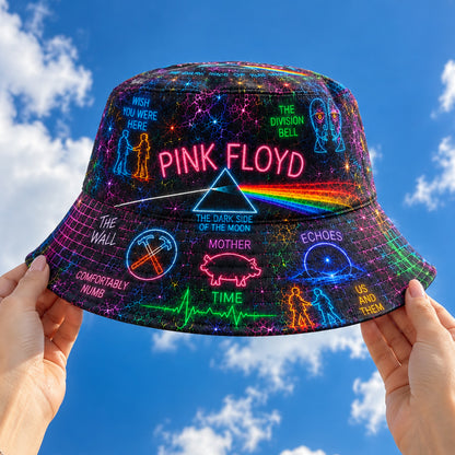 Classic Rock All Over Bucket Hat Version 5