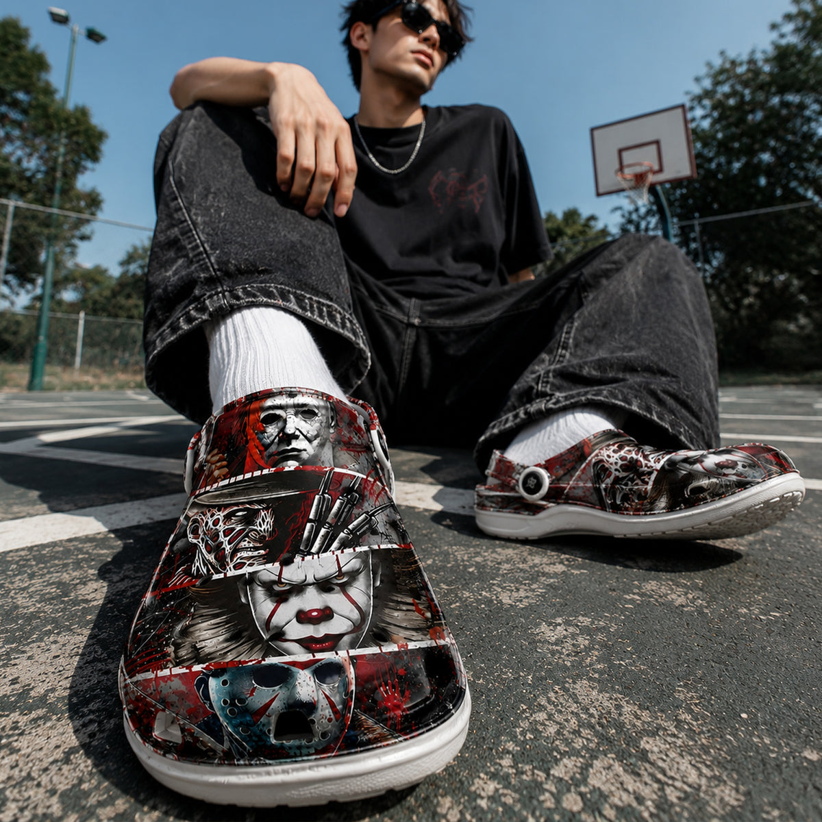 Horror Icons Halloween Crocs