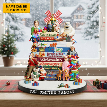 Christmas Classics – Personalized Holiday Acrylic Plaque