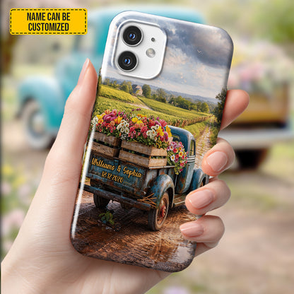 Personalized Couple Vintage Truck Phone Case