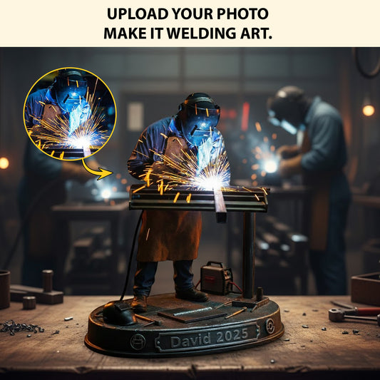 Forge Master – Personalized Welding Acrylic Plaque