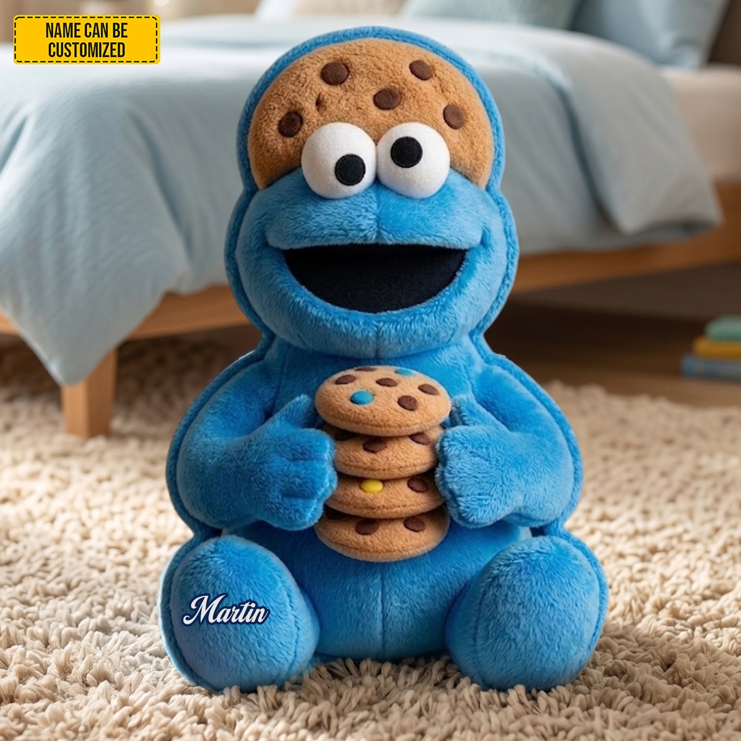 Personalized Funny Monster Custom Shaped Pillow