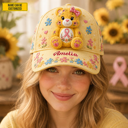 Personalized Cancel Bear Classic Cap