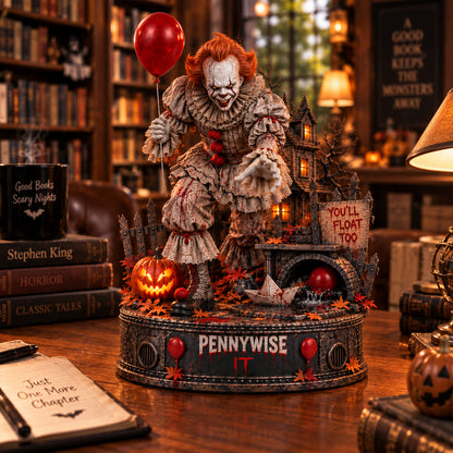 Pennywise Derry Nightmare – Collectible Acrylic Plaque Table Decor