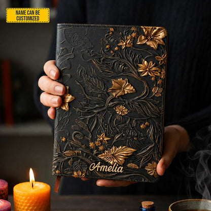 Personalized Magical Tree of Life Leather Journal