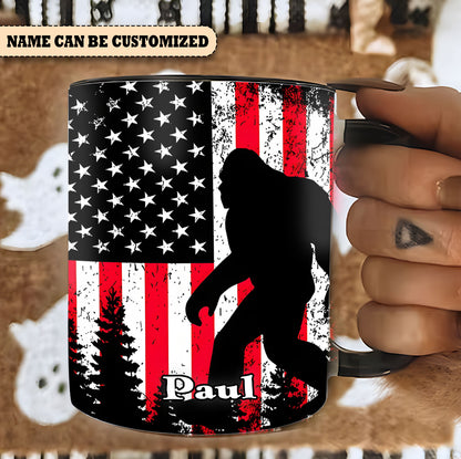 American Bigfoot Personalized Accent Mug