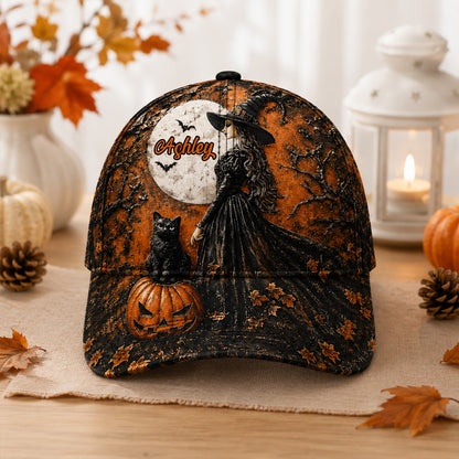 Personalized Halloween Witch Hat - Halloween Classic Cap