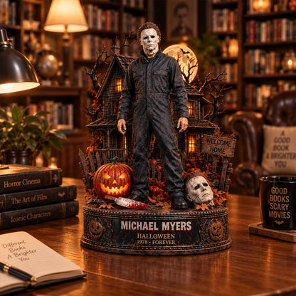 Michael Myers Halloween Night – Collectible Acrylic Plaque Table Decor