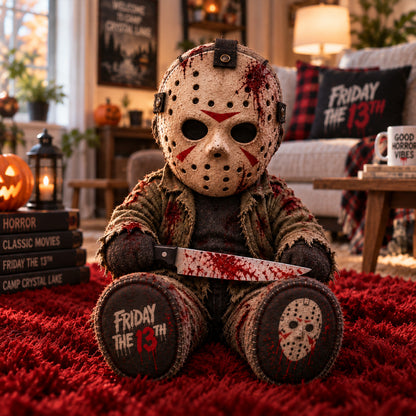 Jason Voorhees Horror Custom Shape Pillow – Creepy Halloween Collector Gift