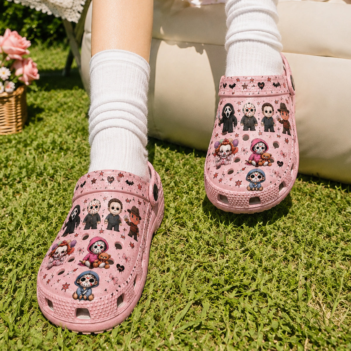 Cute Horror Halloween Crocs Version 3
