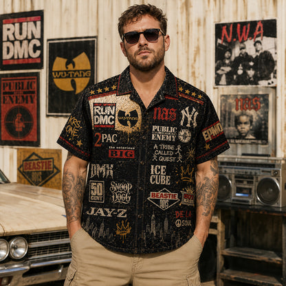 Hip Hop Legends Hawaiian Shirt - Vintage Music Fan Gift 2