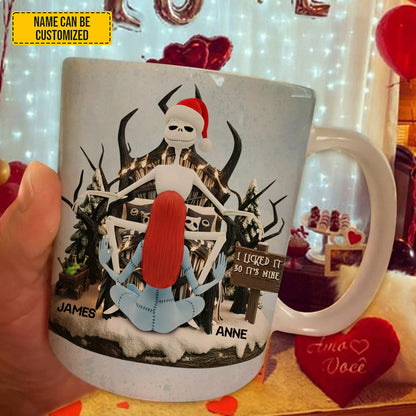 Turns Out I Like You - Personalized Couple White Mug