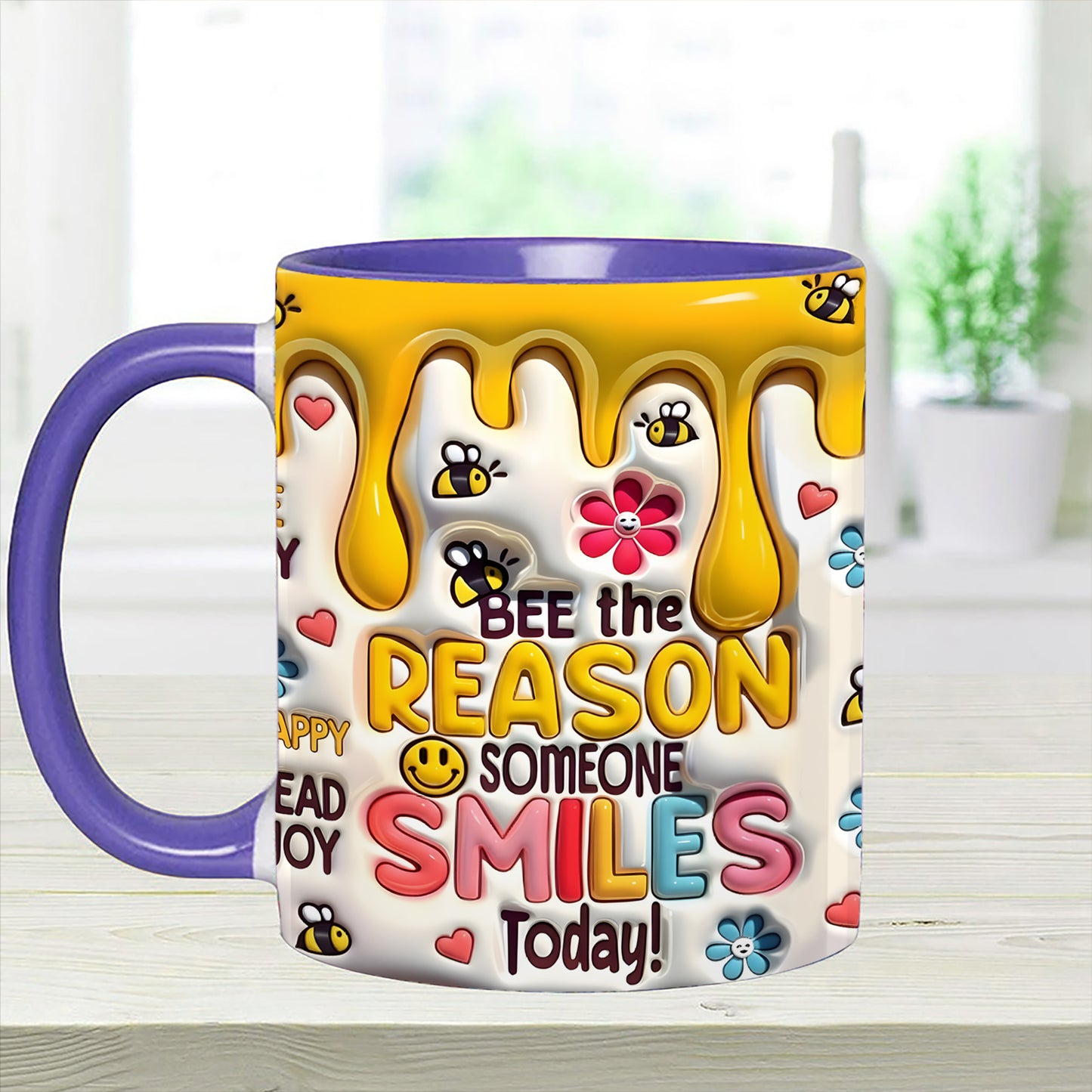 Bee The Reason - Bee Accent Mug