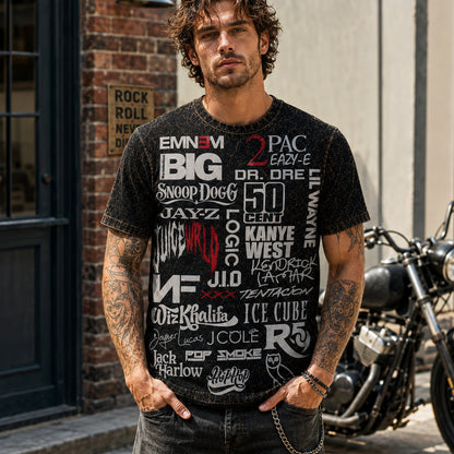 Rap Lover - Classic Legends All Over Print Shirt Version 1