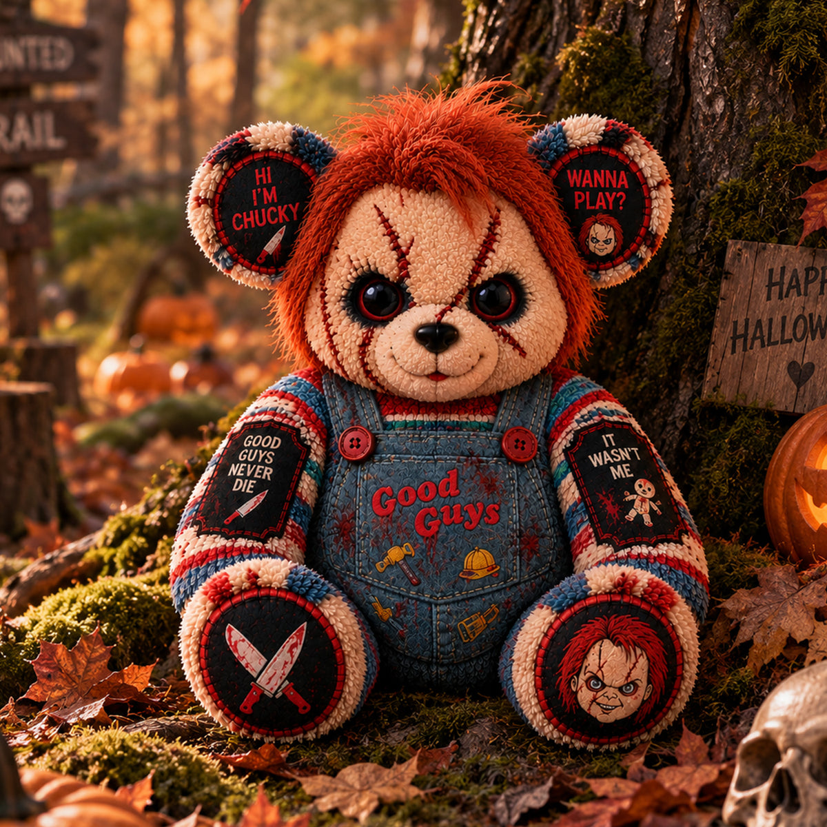 Chucky Good Guys Horror Custom Shape Pillow – Spooky Halloween Pillow