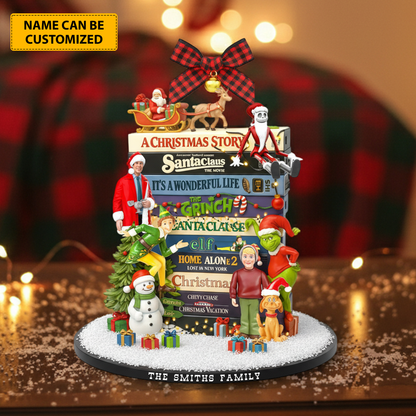Christmas Classics – Personalized Holiday Acrylic Plaque