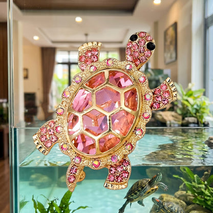Sparkle Turtle Custom Shaped Metal Sign - Gift For Home Decor