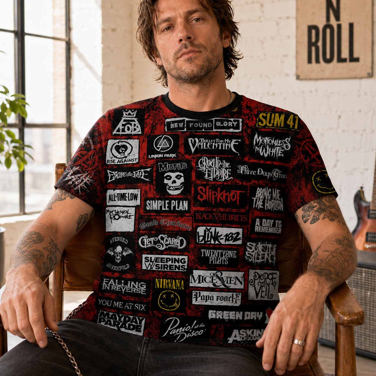 Rock Lover - Classic Legends All Over Print Shirt Version 5