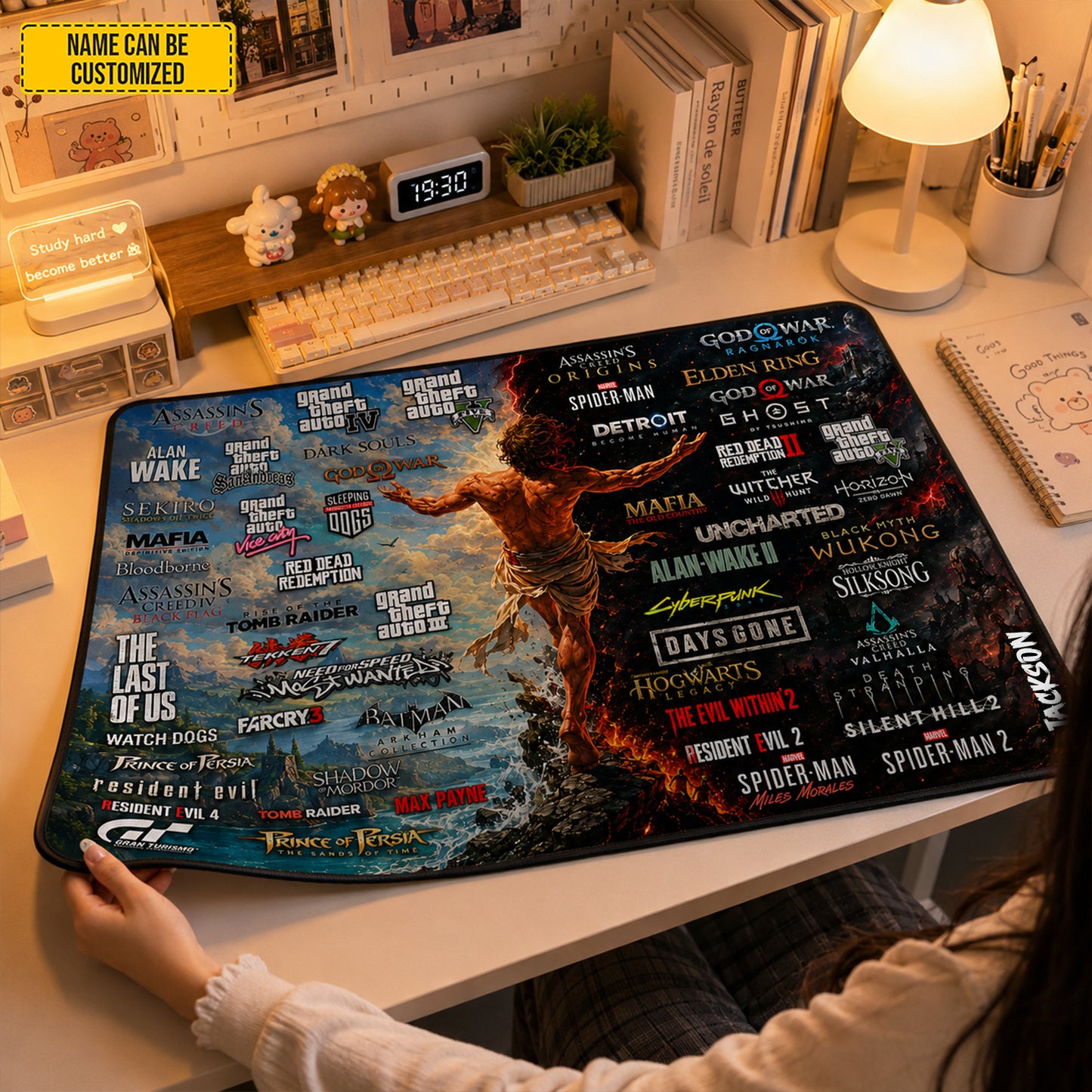 Personalized Ultimate Gamer Desk Mat