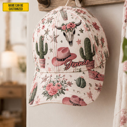 Personalized Cowgirl Western Classic Cap