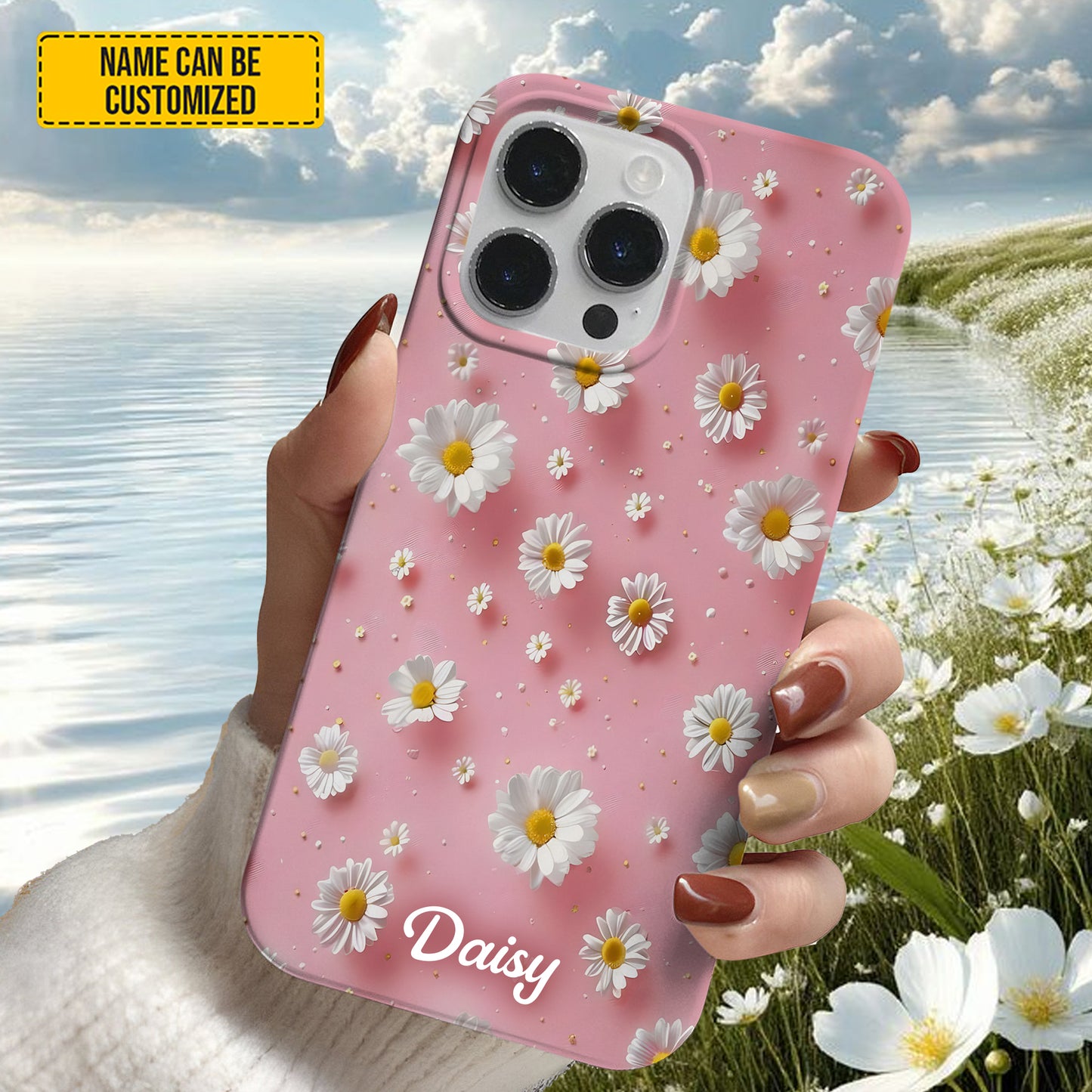 Beautiful Daisy - Personalized Phone Case
