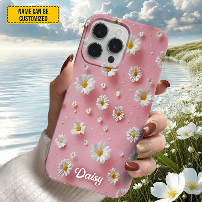 Beautiful Daisy - Personalized Phone Case