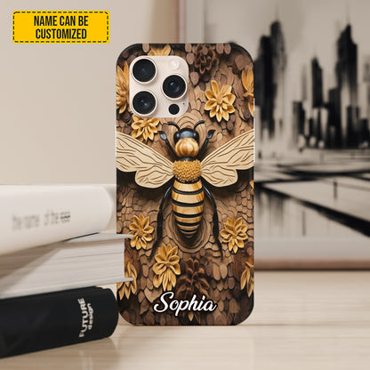 Personalized Bee Phone Case