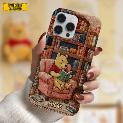 Storytime Bear – Personalized Phone Case