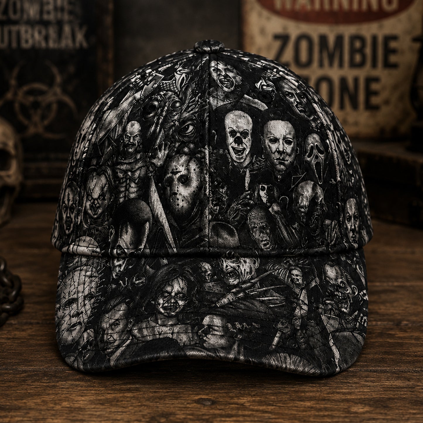 Halloween Horror Icons Classic Cap Version 10