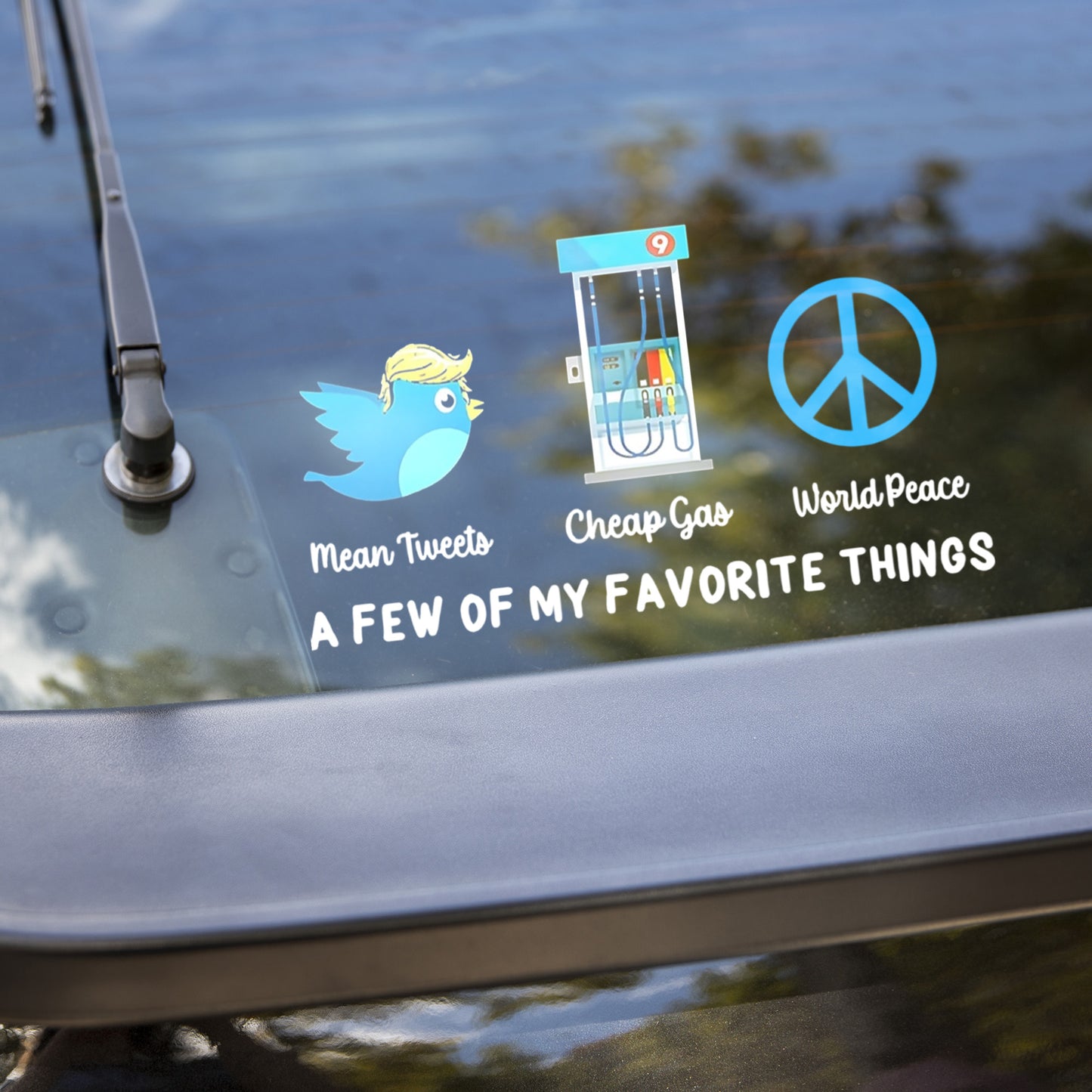 A Few Of My Favorite Things - Peace Sticker Decal