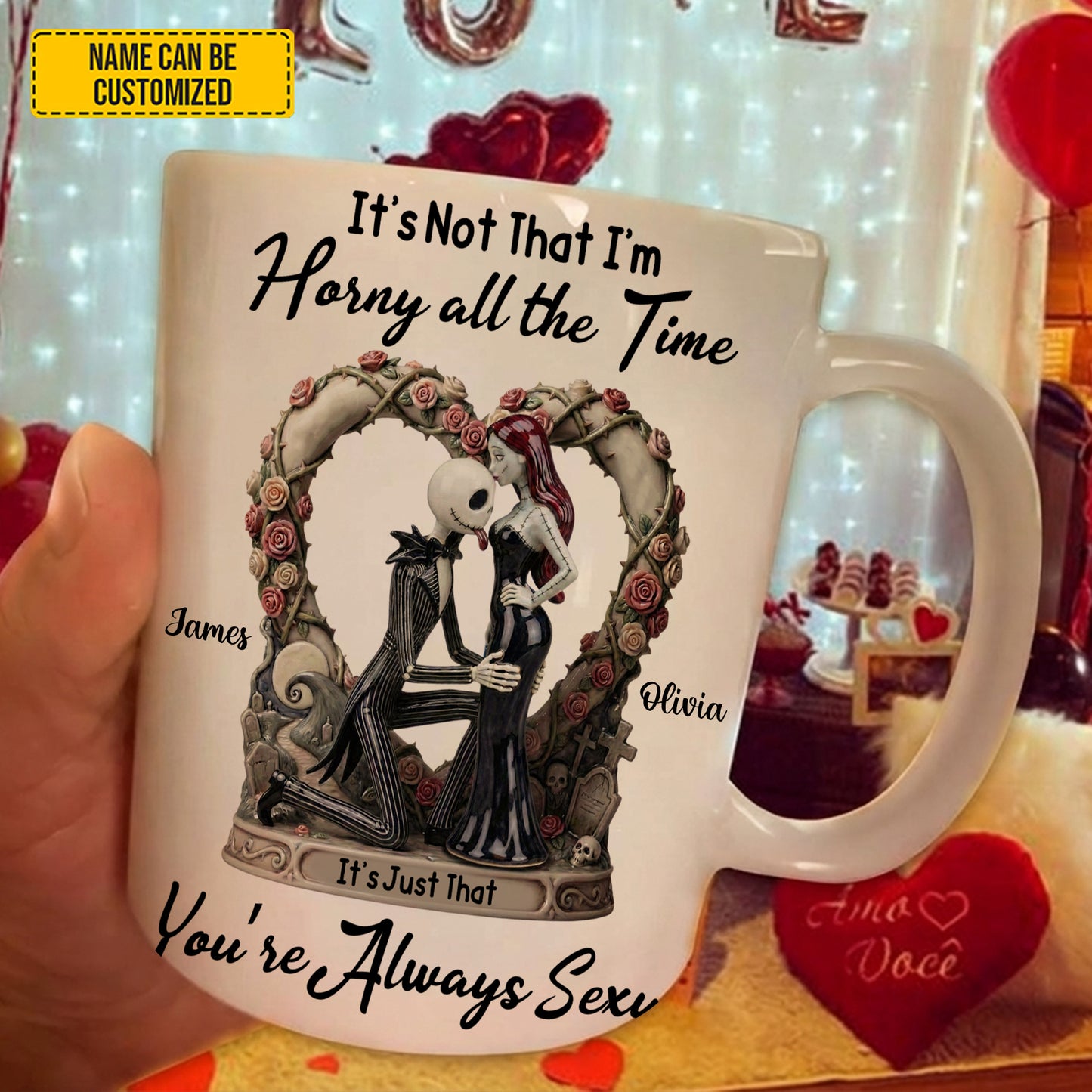 You're Always Sexy - Personalized Couple White Mug