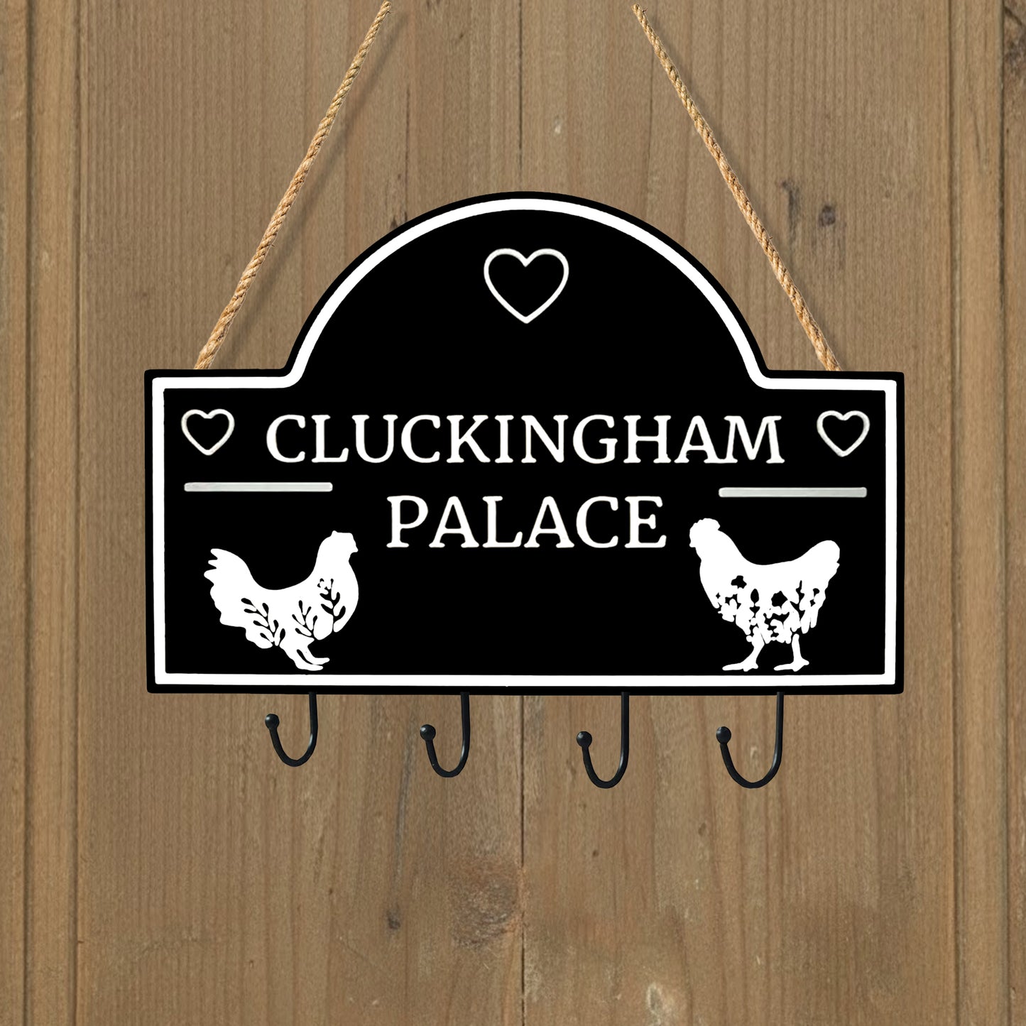 Cute Coop & Chicken Custom Shape Key Rack